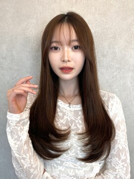 ルームバイシー 新宿(Loom. by Sea) 〇小顔韓国風前髪×レイヤーカット