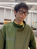 エルマーク 枚方(L-MARK)&nbsp;アップバングツーブロックバーバーフェードツイストメッシュ