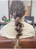 ロング編み下ろし