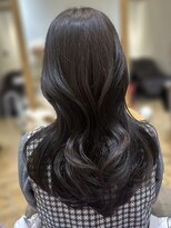 バイオレットジェム(Violet`jem)&nbsp;韓国ロングレイヤーチョコレートブラウンKA-53