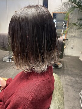 ムード マグ レーベル 南松本(MOOD Mag Label) 20代30代40代ハイライトバレイヤージュ透明感外国人風カラー