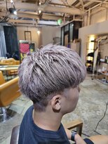 アノ(Ano.)&nbsp;ホワイトシルバーシルバーベージュダブルカラー