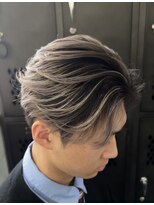 アポロ 横浜駅店(apollo)&nbsp;メンズバレイヤージュ/ハイコントラスト/グレージュ/横山