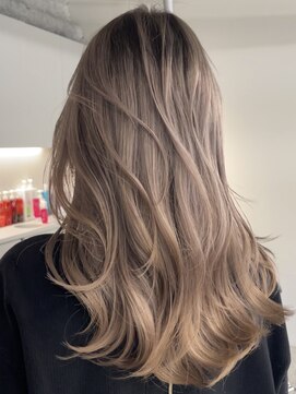 スティロ(stylo) ハイライトカラーグレージュベージュケアブリーチダブルカラー