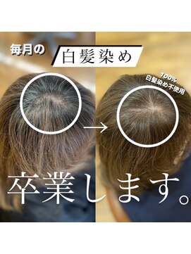 ビュートリアム265(BEAUTRIUM 265) 脱白髪染め/白髪ぼかしハイライト/イルミナカラー△4