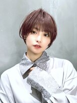 ロンド ジュルード 名古屋(Lond jeloud)&nbsp;ショート ボブ インナーカラー 韓国風5627