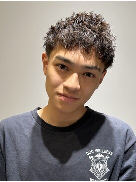 フリークバーバーショップ 河原町三条店(FREAK BARBER SHOP) サーフカールパイキーショートメンズピンパーマ河原町三条