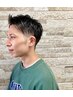 お得メニュー【7月・3名様限定】メンズカット＋ポイントパーマ￥7400→￥6200
