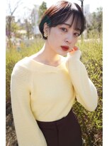 ロミー 本厚木(ROMMY.) 大人可愛い☆マッシュボブフェザーショート☆前髪あり☆髪質改善