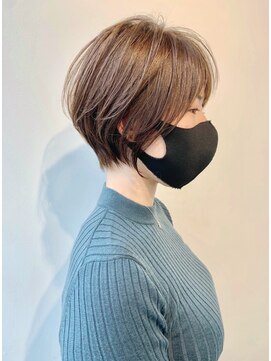 アルトル 池袋2nd(altru) ◇大人可愛い20代30代40代50代前下がりショートボブ丸みショート