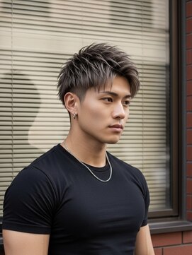 ザデイトウキョウ 表参道 青山(THE DAY TOKYO) アップバングショート/メンズカット/大人メンズ