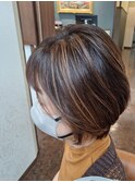 ショートボブ