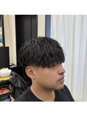 縦落ちツイストスパイラルパーマ