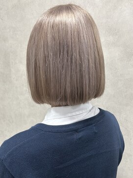 ルノン(LUNON) 黒髪クラゲヘアーオリーブグレー小顔ココアベージュ