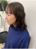 ミディアムパーマ