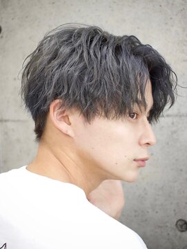 エデアンホンテン メンズサロン(EDEAN 本店 （旧：EDEAN 上通）) ツイストスパイラル熊本メンズ髪型波巻きセンターパート