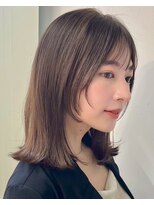 ガーデン 銀座(GARDEN)&nbsp;顔周りレイヤーミディアム/小顔/ココアベージュ/２０代３０代