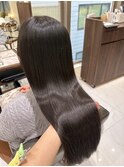 縮毛矯正でまとまる髪に
