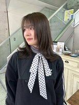 ヘアーデザイン アルエ(HAIR×design ARUE) レイヤーカット / オリーブベージュ