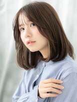 ドクターズ サロン ラブ(Dr's Salon LAB)&nbsp;ツヤ髪インナーカラー大人ガーリーワンカールロブt古河10代20代