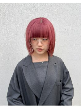 グリード ヘアー(GREED hair)の写真/《袋町◆隠れ家Salon》質感と色味で魅せるトレンド感抜群のカラー◎こだわりの"透明感"でなりたい色味へ♪