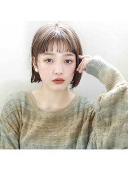 エイト(EighT)の写真/ブリーチ無しで叶う憧れの透明感カラー◎長野市・長野駅前でダメージレスな透明感カラー体験を♪