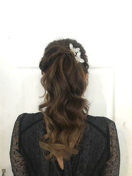 ヘアセットサロン クリアリティ(clarity) ポニーテールアレンジ