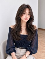バグズ ヘアデザイン 桔梗が丘店(Baguz HAIR DESIGN)&nbsp;韓国レイヤー顔周りレイヤーくびれヘアヨシンモリ艶髪