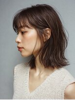 ラ ブーケ 大垣店(La Bouquet)&nbsp;ダークパープル/ナチュラルショート/ミルクブラウン/夏/大垣