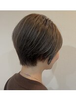 サロンド ノワ 本通(salon de Noix)&nbsp;丸みショート×立体感ハイライト
