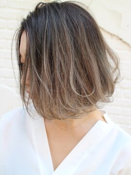 ジャコ ヘアー(jako HAIR) 【jako】グラデーションカラーベージュボブ