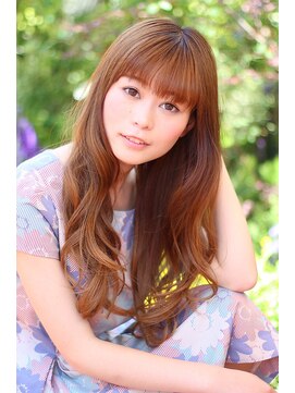 ハレ 中目黒(hale) ロングカールヘアー.