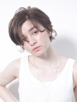 メゾンドイギー(MAISON de IGGY)&nbsp;ショート × 透明感ケアカラー#イメチェンヘアスタイル