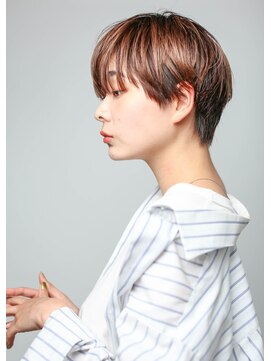 テトヘアー(teto hair) short［ハンサムショート・グラデーションカラー・マッシュ］