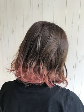 アジールヘア 赤羽駅南口店(agir hair) グラデーションカラー【イルミナ ブリーチ グラデーション】