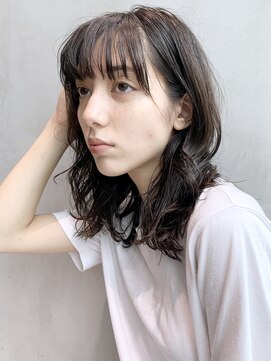 アルバム 銀座(ALBUM GINZA) ナチュラルウエーブ_ココアブラウンフリンジウェーブ_67981