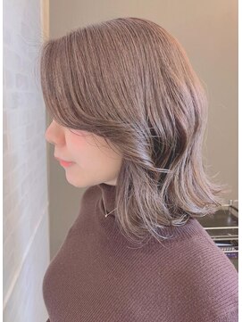 ジーナ 渋谷駅前(Zina) 【Zina 渋谷】くびれボブ　レイヤーボブ　エアリーミディ