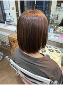 ツヤボブ・イルミナカラーベージュ