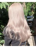 ピンクパープルブロンド