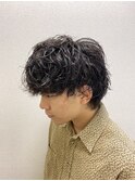 ネオウルフパーマ【新橋　日比谷　内幸町　理容室　床屋】