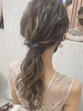 ラ ブランシュ 大宮(La Blanche) 大宮/ミニウルフ/テラコッタ/デジタルパーマ/くすみブルー/前髪