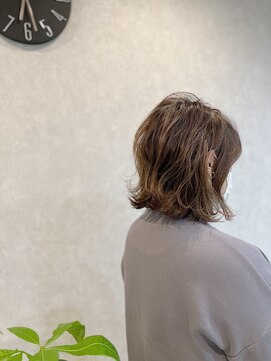 アラ サッポロ アサブ(ala sapporo asabu) 外ハネゆるふわボブ