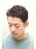 20代/30代/ツーブロック/パーマ/ナチュラルパーマ/刈り上げ