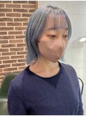 色落ちも可愛いペールブルー♪【多田 華歌】