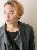 個性派ハイトーンブロンドヘア/マッシュスタイルｆ札幌月寒
