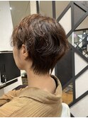 くびれショートパーマ