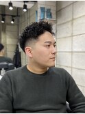 くせ毛の方オススメフェードスタイル 国分寺