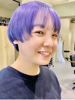 フイ(HUI)&nbsp;10代20代★大人かわいいダブルカラーブリーチミルクティーカラー