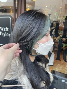 ワフトテイラー(Waft Taylor) お客様スタイル★ブリーチオンフェイスフレーミング