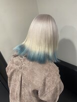 ジェンダーヘア(GENDER hair) ホワイトペールブルー